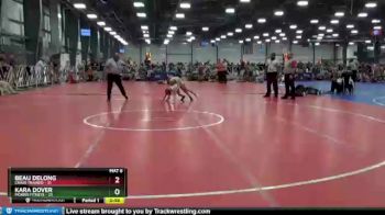 84 lbs Round 5 - Kara Dover, Morris Fitness vs Beau Delong, Crass Trained