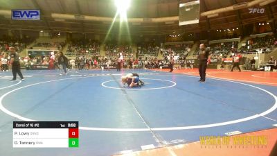 55 lbs Consi Of 16 #2 - Preston Lowy, Grandview vs Owen Tannery, Roundtree Wrestling Academy