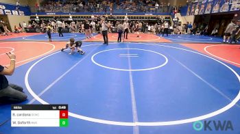 66 lbs Consolation - Bashlin Cardona, Dark Cloud Wrestling Club vs Wayde Goforth, Bartlesville Wrestling Club