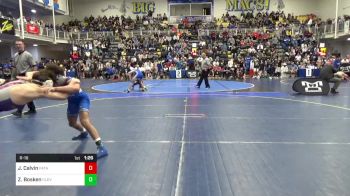 121 lbs R-16 - Joseph Calvin, Father Ryan-TN vs Zac Bosken, Cleveland-TN