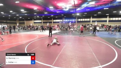 70 kg Consolation - Aaron Ramirez, Savage House WC vs Lucas Collier, Mad Dawg WC