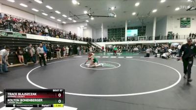 126A Round 1 - Kolton Bonenberger, Lander Valley vs Trace Blajszczak, Natrona County