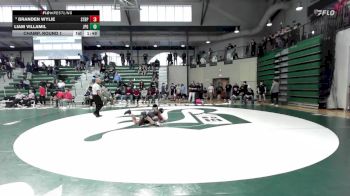 132 lbs Champ. Round 1 - Branden Wylie, St. Benedict`s Prep vs Liam Villamil, St. John Paul The Great