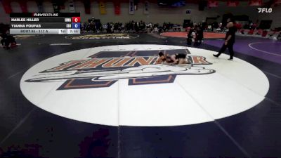 117 A Champ. Round 1 - Harlee Hiller, Iowa vs Yianna Foufas, East Stroudsburg University