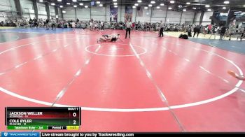 130 lbs Rd# 1 9:00am Friday - Cole Byler, PA Silver vs Jackson Weller, Scorpions
