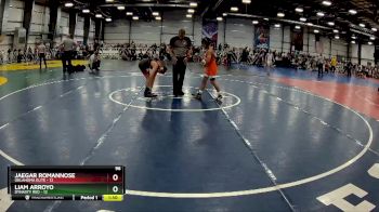 96 lbs Rd# 1 9:00am Friday - Jaegar RomanNose, Oklahoma Elite vs Liam Arroyo, Dynasty RED