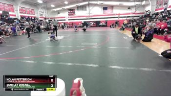 65 lbs Cons. Round 3 - Nolan Petterson, Lathrop Youth Wrestling Club vs Bentley Driskill, Pleasant Hill Youth Wrestling