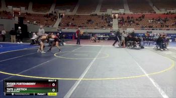 D1-126 lbs Cons. Round 2 - Tate Luketich, Red Mountain vs Ryder Fortenberry, Liberty