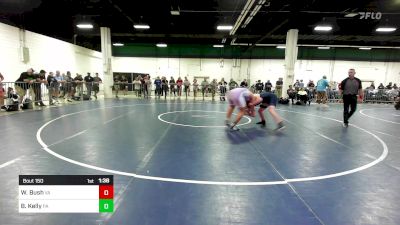 215 lbs Round Of 32 - Wyatt Bush, VA vs Brady Kelly, PA