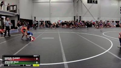 98 lbs Round 1 (8 Team) - Spencer Hills, Division-1 TC vs Samuel Floody, Full Circle