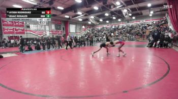 138 lbs Champ. Round 2 - Izaac Rosales, Orange Vista vs Ayden Rodriguez, Indio