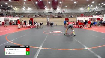 149-163 lbs 1st Place Match - Ryan (Hunter) Boshears, Southport vs Durya Minor, Lafayette Jeff