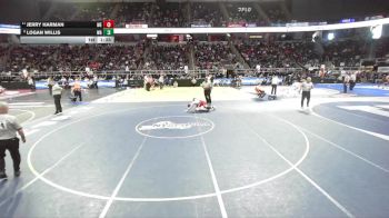 I-150 lbs Champ. Round 2 - Jerry Harman, Maine-Endwell vs Logan Willis, West Genesee