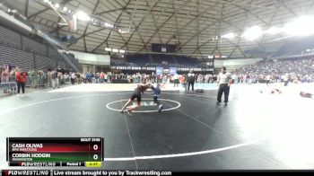 88 lbs Cons. Round 1 - Corbin Hodgin, Washington vs Cash Olivas, BMA Wrestling