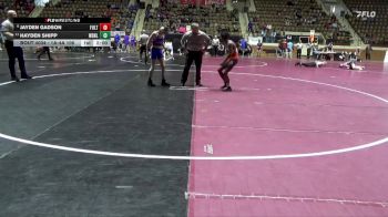 1A-4A 106 Champ. Round 2 - Hayden Shipp, W. S. Neal vs Jayden Gadson, Fultondale