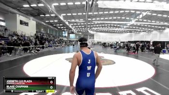 174 lbs Cons. Round 4 - Blake Chapman, Castleton vs Joebeth (jj) Plaza, Johnson & Wales (RI)