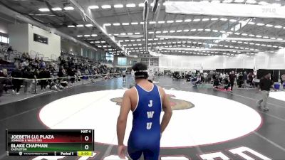 174 lbs Cons. Round 4 - Blake Chapman, Castleton vs Joebeth (jj) Plaza, Johnson & Wales (RI)