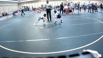 50 lbs Consi Of 8 #1 - Sean Neaga, Askeo International Mat Club vs Hekili Peters, LV Bears WC