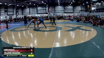 144 lbs Cons. Round 2 - Jake Saullo, Seahawks Wrestling Club vs Micaiden Meadows, Eastern Carolina Wrestling Aca