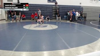 105 lbs Round 1 - Jalen Valencia, Cougar Wrestling Club vs Madison Holland, Suples Wrestling Club