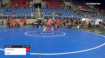 126 lbs Rnd Of 64 - Bryce Wanagat, Alabama vs Drew Bell, Kansas