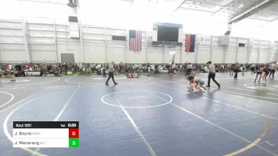 123 lbs Consi Of 8 #2 - Jordan Bayne, Rancho Bernardo WC vs Julian Manarang, No Team