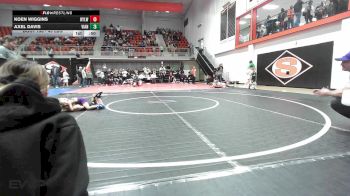 45 lbs Consolation - Koen Wiggins, Roland Youth League Wrestling vs Axel Davis, Vian Wrestling Club