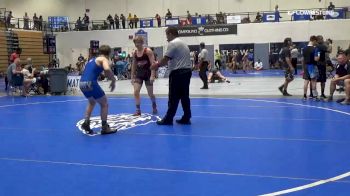 132 lbs Quarterfinal - Cj Heiselman, Byrnes vs David Panone, Lassiter/Level Up Wrestling