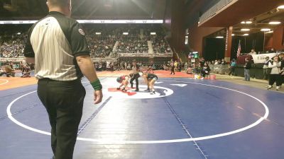 100 lbs 5th Place Match - Michelle Henman, Kelly Walsh vs Kailyah Bento, Cheyenne East
