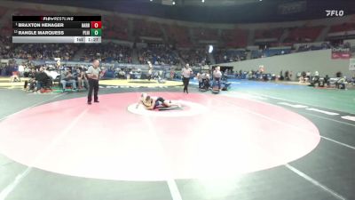 3A Boys 113 lbs Semifinal - Braxton Henager, Harrisburg Boys vs Rangle Marquess, Pleasant Hill Boys