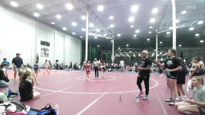 84 lbs Rr Rnd 6 - Mikaela Reyes, Triumph Trained - Girls vs Gracie Schol, Kraken Blue - Girls