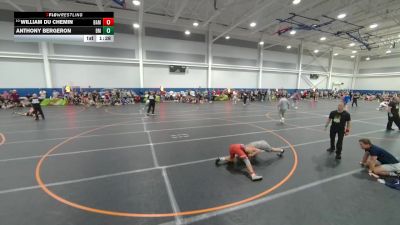 126 lbs Champ. Round 3 - Anthony Bergeron, Beastmode vs William Du Chemin, BAM TC