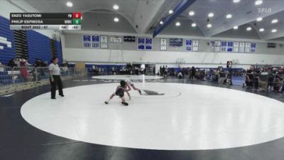 67 lbs Champ. Round 1 - Enzo Yasutomi, Pounders WC vs Philip Espinosa, Rough House Wrestling Club
