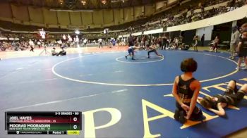 80 lbs Cons. Round 2 - Moorad Mooradian, New Kent Youth Wrestling vs Joel Hayes, Poquoson Athletic Association