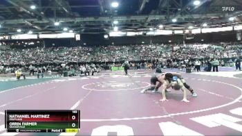 165 lbs Champ. Round 1 - Nathaniel Martinez, Fruitland vs Orrin Farmer, Grangeville