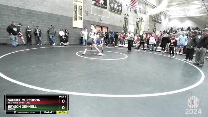 135 lbs Cons. Round 5 - Samuel Murchison, Red Wave Wrestling vs Bryson ...