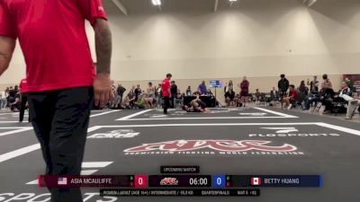 Asia Mcauliffe vs Betty Huang 2025 ADCC Niagara Open