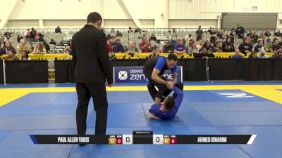 AHMED IBRAHIM vs PAUL ALLEN YAKIS 2025 World IBJJF Jiu-Jitsu No-Gi Championship