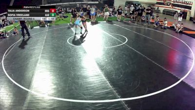 71.9-77.8 lbs Champ. Round 5 - Talia Anderson, Oregon vs Sofia Vreeland, Alaska