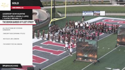 GOLD ""THE DEMON BARBER OF FLEET STREET"" Multi Cam at 2025 DCI Open Class World Championship