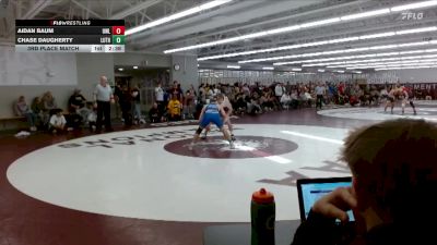 149 lbs 3rd Place Match - Aidan Baum, UW - La Crosse vs Chase Daugherty, Luther