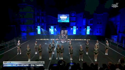 Cheer Inc. Allstars - CIA Timber [2026 OP-1 B Day 3] 2026 ELITE Cheerleading Championship