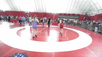 135 lbs Champ. Round 1 - Avery Losiewicz, Northern Exposure Wrestling Club vs Addisen Olson, Team Nazar Training Center