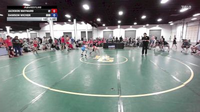 75 lbs Jackson Maynard, Utah vs Dawson Wicker, Ohio Gray