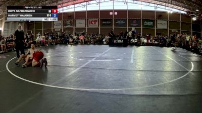 138 lbs Rhys Safratowich, North Dakota vs Harvey Walgren, Utah Black