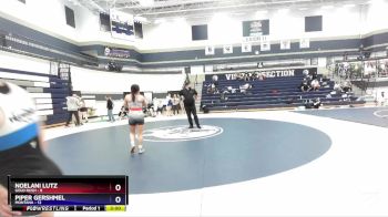 120 lbs Round 1 (4 Team) - Noelani Lutz, Gold Rush vs Piper Gershmel, Montana