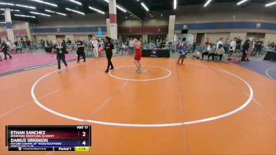 190 lbs Cons. Round 5 - Ethan Sanchez, Boneyard Wrestling Academy vs Darius Grignion, Future Champs Of Texas/Southside Wrestling Club