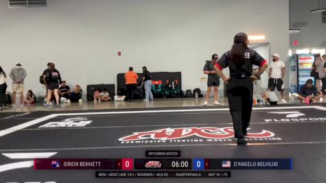 Sirion Bennett vs D'Angelo Belvilus 2024 ADCC Miami Open