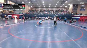 157 lbs Cons. Quarter - Walker Evans, Episcopal High School- Houston (TX) vs Eddie Robles, McKinney Boyd