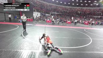 54 lbs Cons. Round 3 - Jackson Nickelatti, West Salem/Bangor vs Sawyer Klein, Mishicot